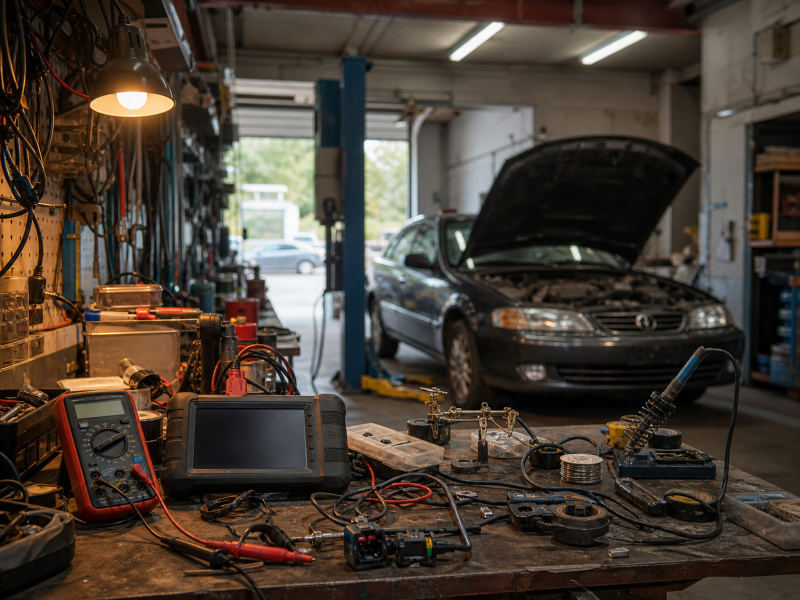 Автоэлектрик: перечень базовых работ и цены в Волгограде — автосервис JackCars, ул. Козловская 44А