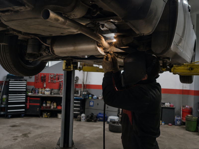 Ремонт выхлопной системы в Волгограде — автосервис JackCars, ул. Козловская 44А